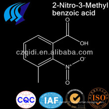 Fabricant professionnel 99% min poudre cristalline blanc cassé acide 3-méthyl-2-nitrobenzoïque cas 5437-38-7